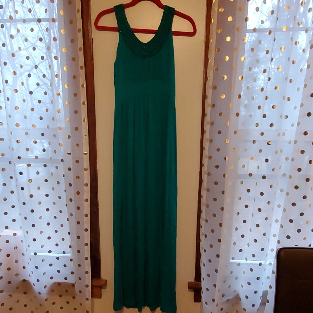 Teal dress